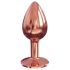 Dorcel Diamond Plug S - liten analplug - rosegull