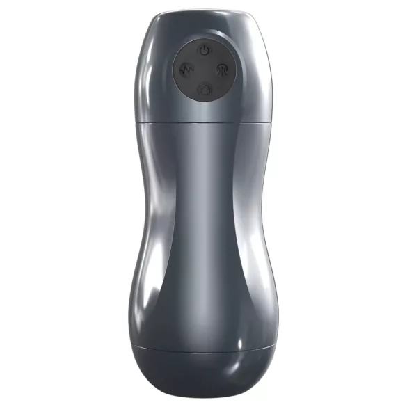 Dorcel Blowjoy Vibe - sugende og vibrerende oppladbar masturbator (grå)