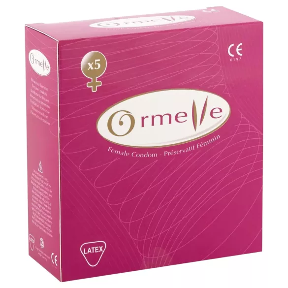 Ormelle Femail - feminin kondom (5 stk)