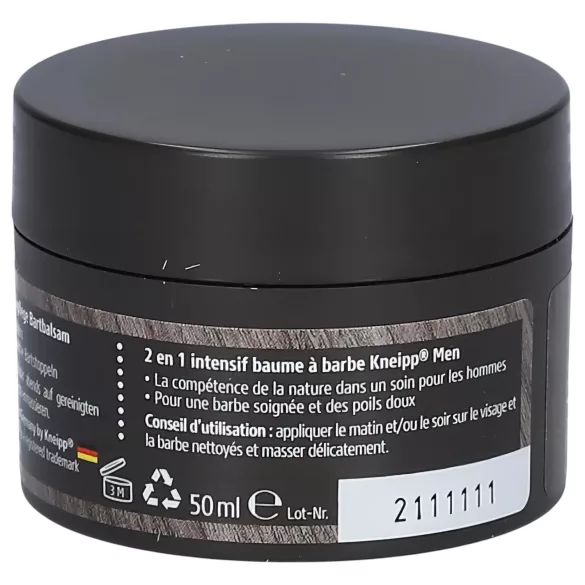 Kneipp MEN - 2-i-1 Intensiv skjeggpleie balsam (50ml)