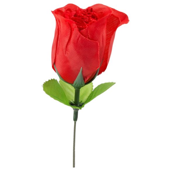 Panty Rose - Fristende tanga med rose - rød (S-L)