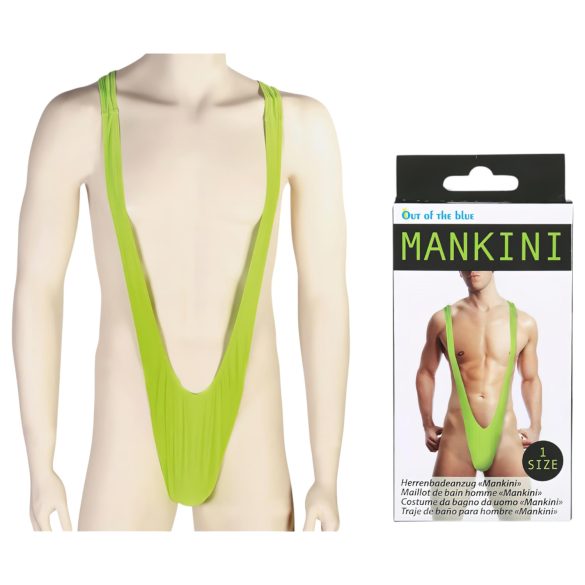 Out of The blue - mankini, herre slyngbadedrakt (grønn)