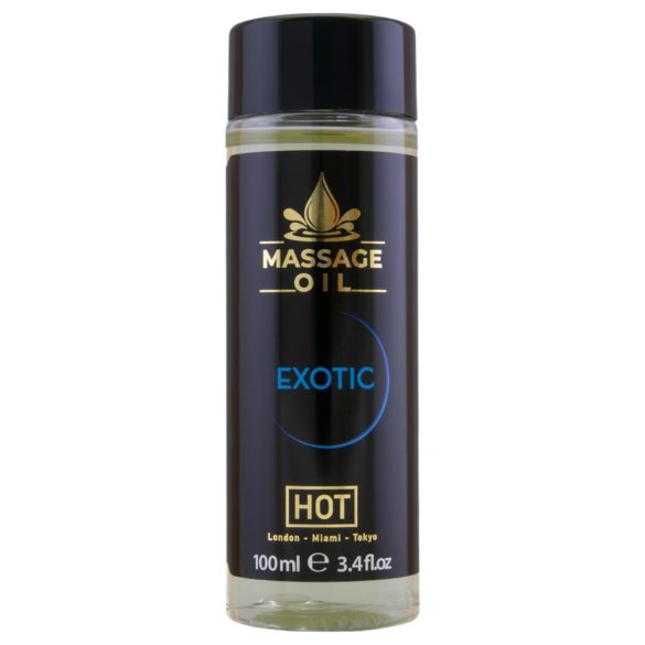 HOT hudpleiende massasjeolje - eksotisk (100ml)