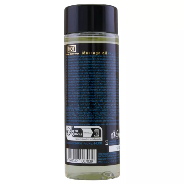 HOT hudpleiende massasjeolje - eksotisk (100 ml)