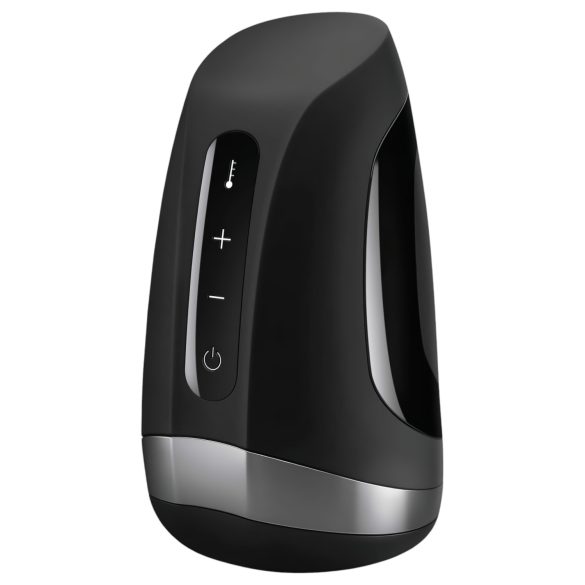 Satisfyer Herre Varmende Vibrasjon - Oppvarmet Stimulering (Svart)