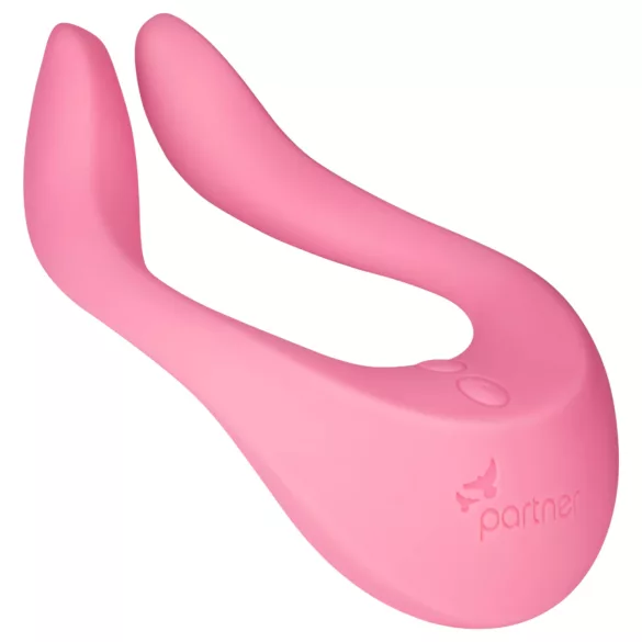 Satisfyer Endless Joy - oppladbar parvibrator (rosa)