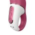 Satisfyer Petting Hippo - oppladbar, vanntett vibrator (rosa)