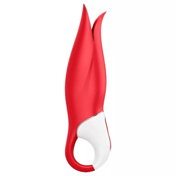 Satisfyer Power Flower - batteridrevet, vanntett vibrator (rød)