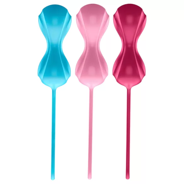 Satisfyer Power Balls – sett med bevegelige geishakuler (3 stk)