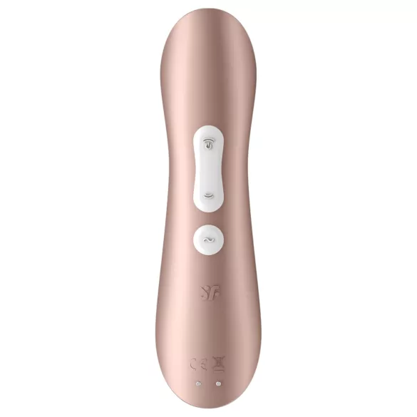 Satisfyer Pro 2+ - oppladbar klitorisvibrator (brun)