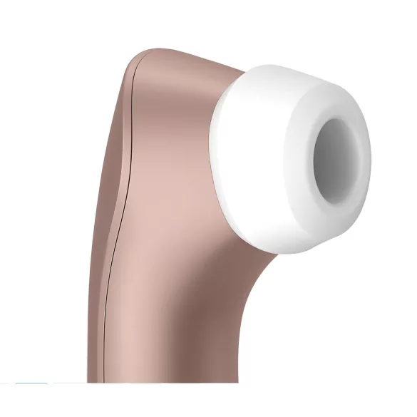 Satisfyer Pro 2+ - oppladbar klitorisvibrator (brun)