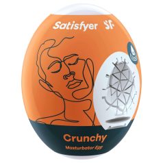 Satisfyer Egg Crunchy - eggmasturbator (1 stk)