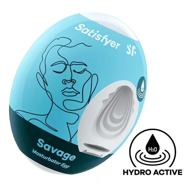 Satisfyer Egg Savage - vill-egget for nytelse (1 stk)