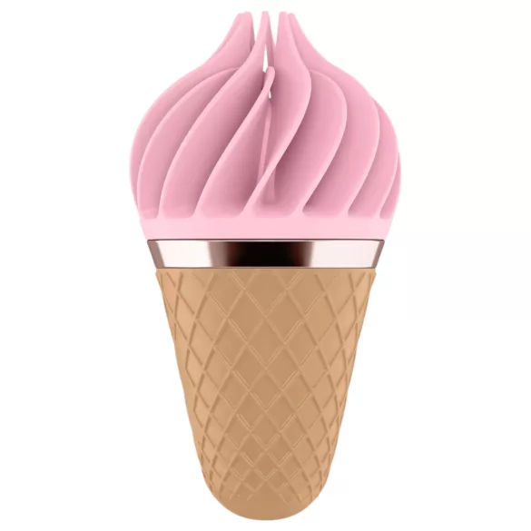 Satisfyer Sweet Treat - oppladbar, roterende klitorisvibrator (rosa-brun)