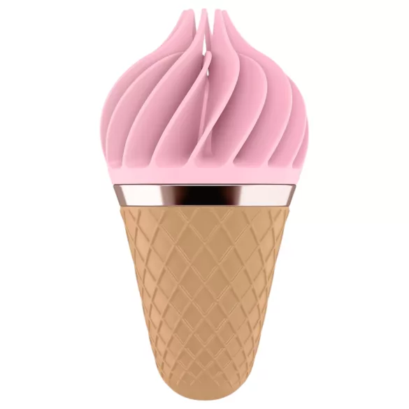 Satisfyer Sweet Treat - oppladbar, roterende klitorisvibrator (rosa-brun)