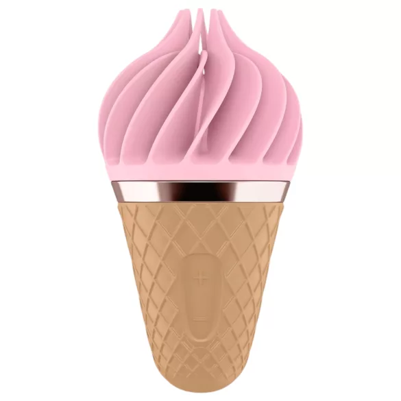 Satisfyer Sweet Treat - oppladbar, roterende klitorisvibrator (rosa-brun)