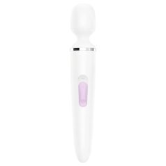 Satisfyer Wand-er Woman - vanntett massasjevibrator (hvit)