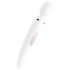 Satisfyer Wand-er Woman - vanntett massasjevibrator (hvit)
