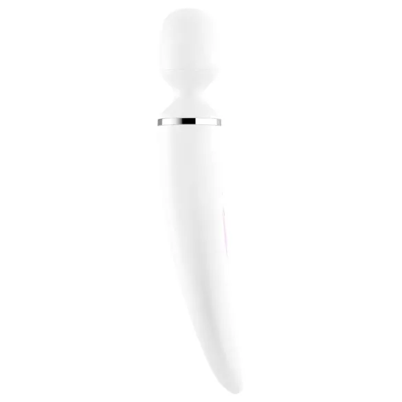 Satisfyer Wand-er Woman - vanntett massasjevibrator (hvit)