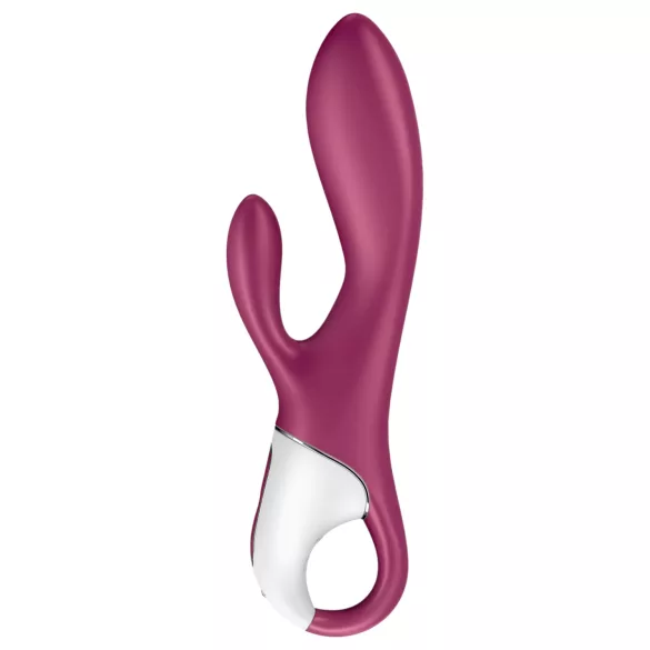 Satisfyer Heated Affair - oppvarmbar vibrator med klitorisarm (rød)