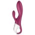Satisfyer Heated Affair - varmende klitorisvibrator med arm (rød)