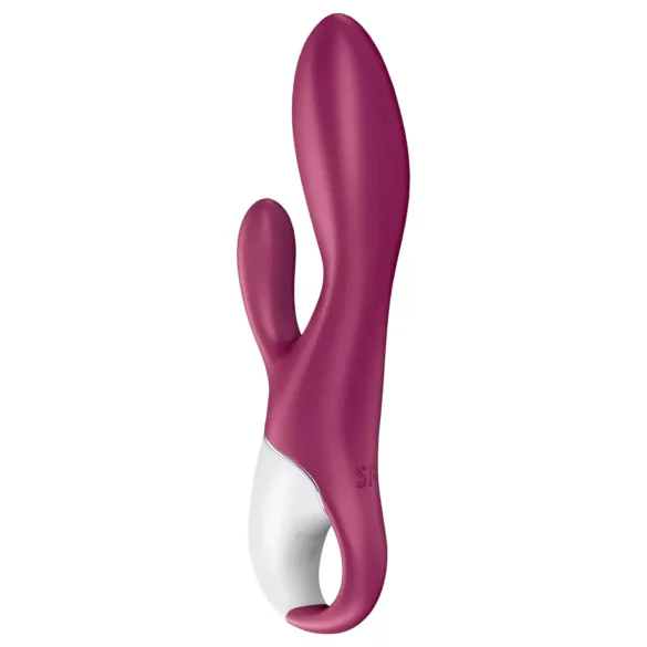 Satisfyer Heated Affair - oppvarmbar vibrator med klitorisarm (rød)