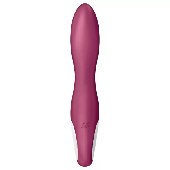 Satisfyer Heated Affair - oppvarmbar vibrator med klitorisarm (rød)