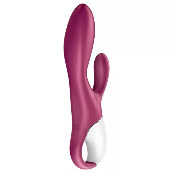 Satisfyer Heated Affair - oppvarmbar vibrator med klitorisarm (rød)