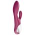 Satisfyer Heated Affair - varmende klitorisvibrator med arm (rød)