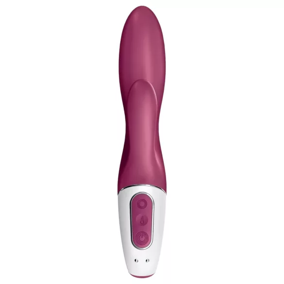 Satisfyer Heated Affair - oppvarmbar vibrator med klitorisarm (rød)