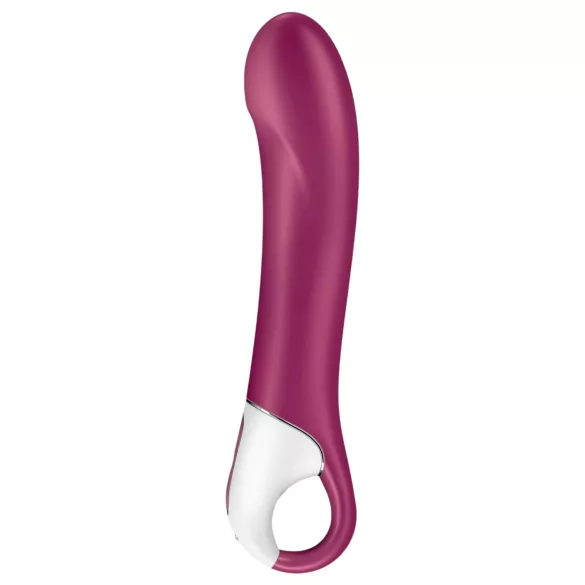 Satisfyer Big Heat - oppladbar G-punkt-vibrator med varme (rød)