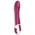 Satisfyer Big Heat - oppladbar, varmende G-punkt-vibrator (rød)