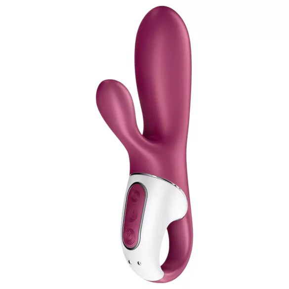 Satisfyer Hot Bunny - smart klitorisvibrator med varme (rød)