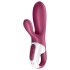 Satisfyer Hot Bunny - Smart vibrerende med varme (rød)