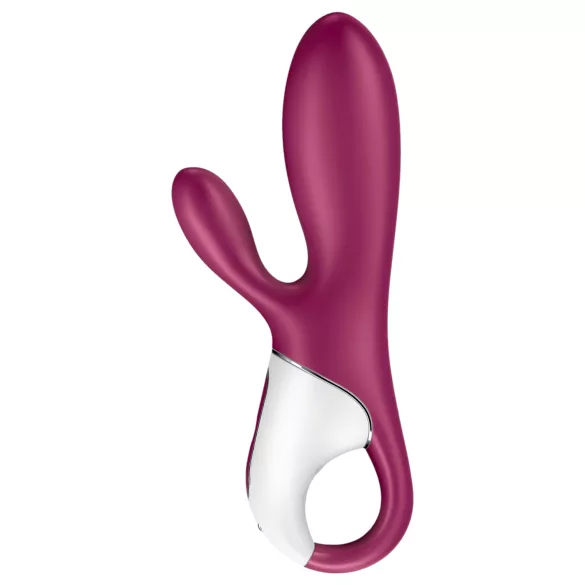 Satisfyer Hot Bunny - smart klitorisvibrator med varme (rød)
