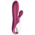 Satisfyer Hot Bunny - Smart vibrerende med varme (rød)