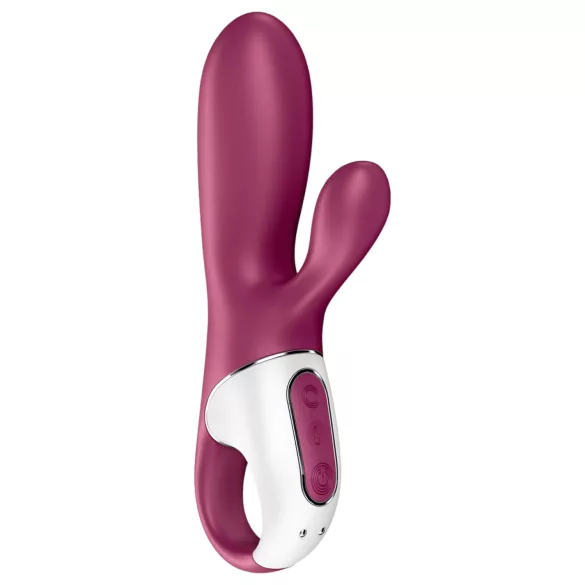 Satisfyer Hot Bunny - smart klitorisvibrator med varme (rød)
