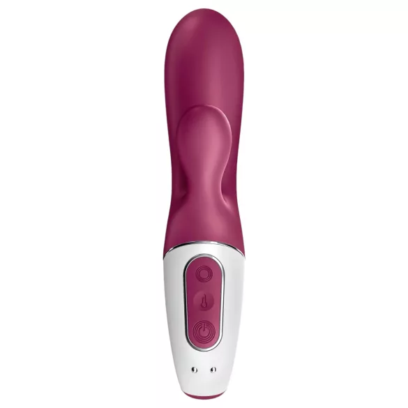 Satisfyer Hot Bunny - smart klitorisvibrator med varme (rød)