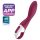Satisfyer Heated Thrill - smart oppvarmet vibrator (rød)