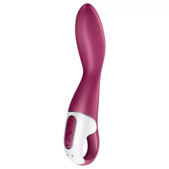 Satisfyer Heated Thrill - App-styrt varmende vibrator (rød)