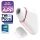Satisfyer Love Triangle - appstyrt klitorisstimulator med luftpulseringer (hvit)