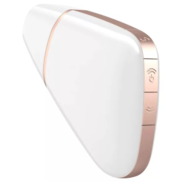 Satisfyer Love Triangle - appstyrt klitorisstimulator med luftpulseringer (hvit)