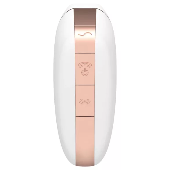 Satisfyer Love Triangle - appstyrt klitorisstimulator med luftpulseringer (hvit)