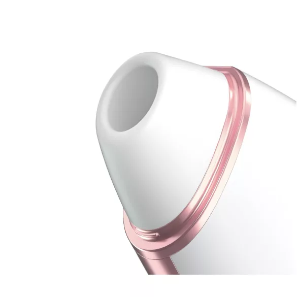 Satisfyer Love Triangle - appstyrt klitorisstimulator med luftpulseringer (hvit)
