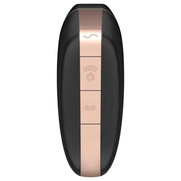 Satisfyer Love Triangle - smart klitorisstimulator med lufttrykk (svart)