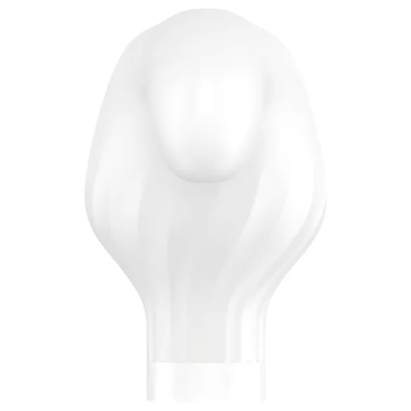 Satisfyer Double Wand-er - app-styrt massasjevibrator (hvit)