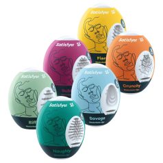 Satisfyer Egg Sett - egg-masturbatorsett (6 stk)