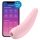 Satisfyer Curvy 2+ - smart klitorisstimulator med luftpulser (rosa)