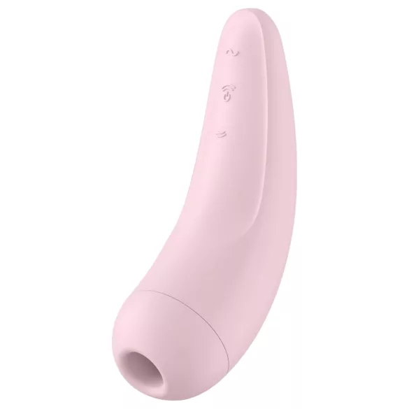 Satisfyer Curvy 2+ - smart klitorisstimulator med luftpulser (rosa)