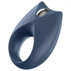   Satisfyer Royal One - App-styrt vibrasjons-penisring for menn (blå)